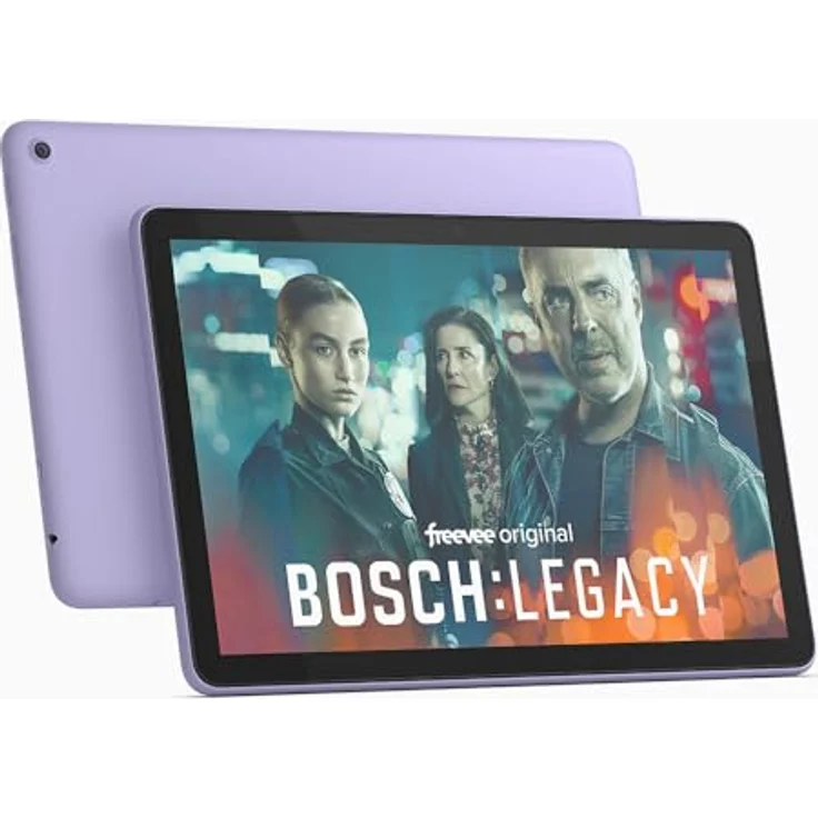 Fire HD 10-Tablet 2023, für Entspannung optimiert, brillantes 10,1-Zoll-Full-HD-Display, Octa-Core-Prozessor, 3 GB RAM, bis zu 13 Stunden Akkulaufzeit, 32 GB, fliederfarben, mit Werbung – Bild 1