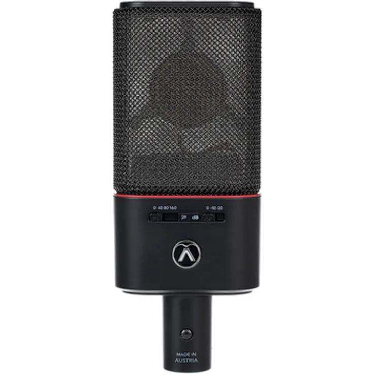 Austrian Audio OC18 Studio Set, Kondensator-Großmembranmikrofon mit CKR6 Keramikkapsel, Nierencharakteristik, 20 Hz – 20 kHz Frequenzbereich, inkl. elastische Aufhängung und Case