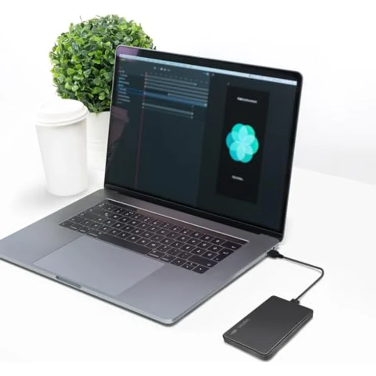 Logilink - Speichergehäuse - 2.5'' (6.4 cm) - SATA 6Gb/s - 6 Gbit/s - USB 3.0 (UA0339) – Bild 5