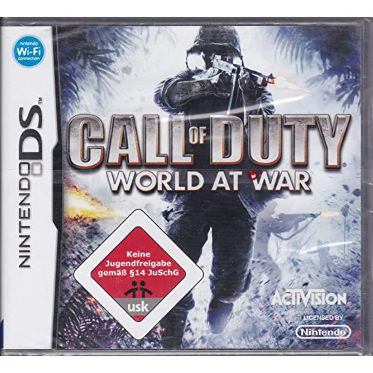 Activision Call of Duty: World at War, Nintendo DS-Spiel mit actionreichen WWII-Missionen