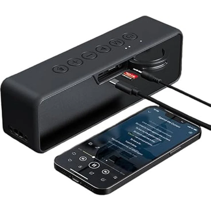 BlitzWolf BW-WA4 Enceinte Portable stéréo Noir 30 W, Bluetooth-Lautsprecher – Bild 2