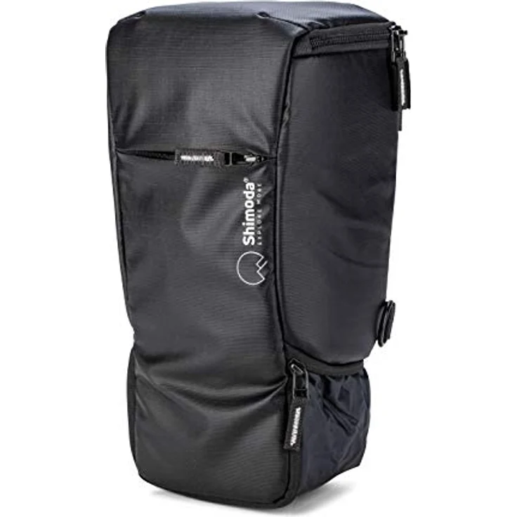 Shimoda Top Loader Kameratasche, wasserabweisend, gepolstert, passend für DSLR, SLR, spiegellose Kameras und Objektive – perfekte Tasche für Ihre Drohne – Schwarz – Bild 3