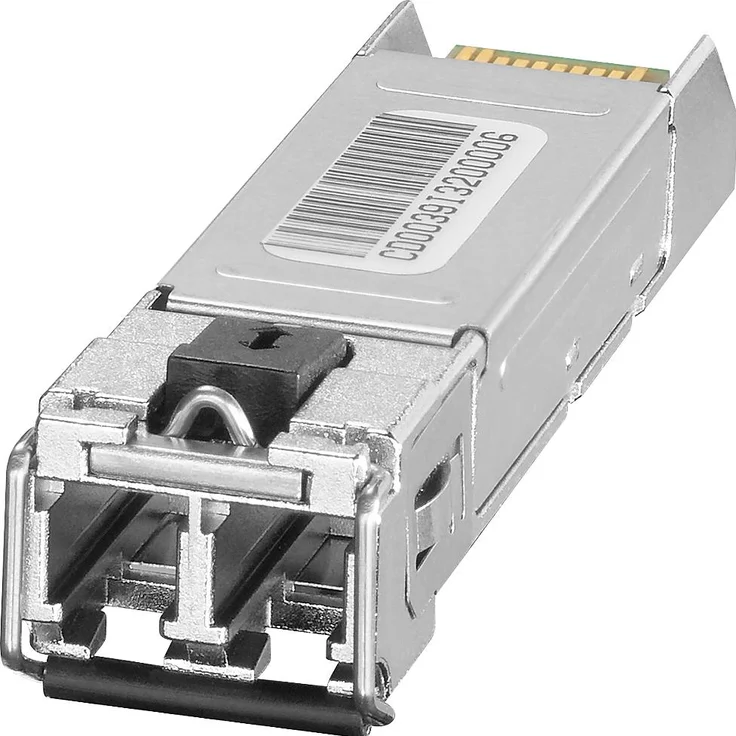 Siemens 6AG19921AL007AA0 Industrial Ethernet Switch, SFP Stecktransceiver mit -40 bis +85 °C, 1000 Mbit/s, Multimode Glas bis 750 m