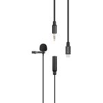 Saramonic LavMicro U1B, Lavaliermikrofon mit omnidirektionalen Eigenschaften und 6 m Kabellänge