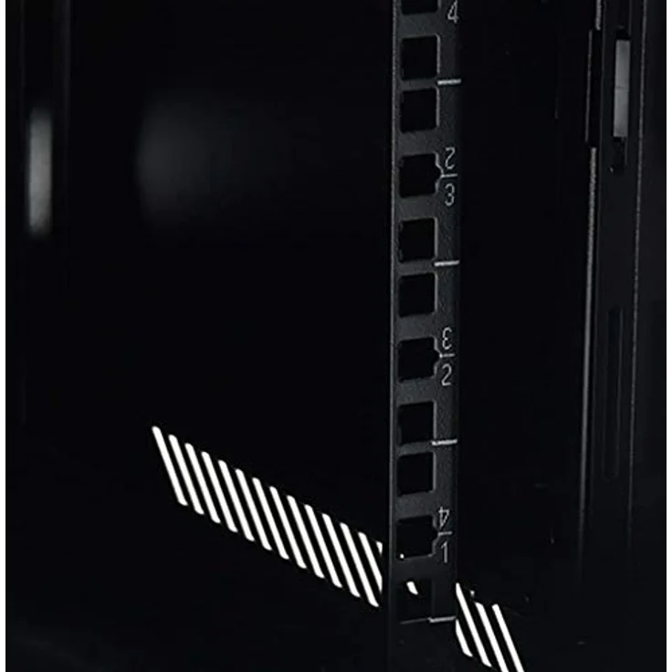 vidaXL 9U Netzwerkschrank Wandmontage 19'' IP20 600x450x510 mm – Bild 7