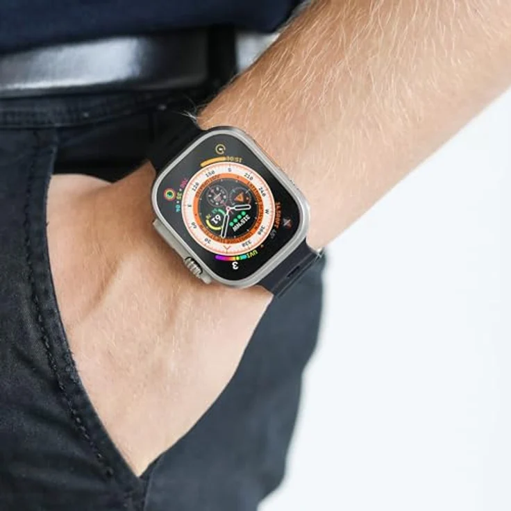Vonmählen Wave Band 2, Armband für Apple Watch 40 | 41 | 42 mm, Schwarz, versandkostenfrei – Bild 3