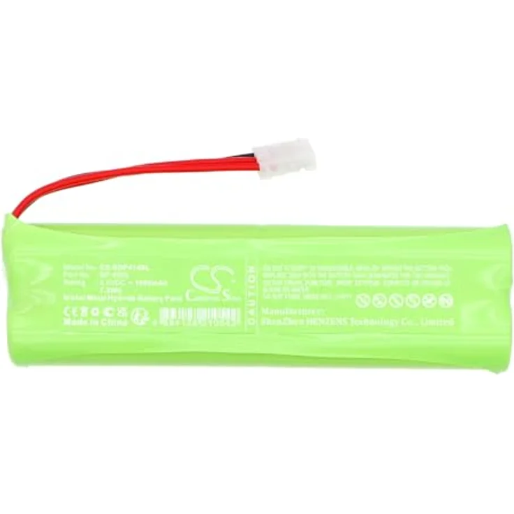 TCTK Akku 1500mAh Ni-MH für [Seiko] DP414, DPU-414, 4.8V, Grün, ersetzt 4334612, BP-4005, BP-4005-E – Bild 4