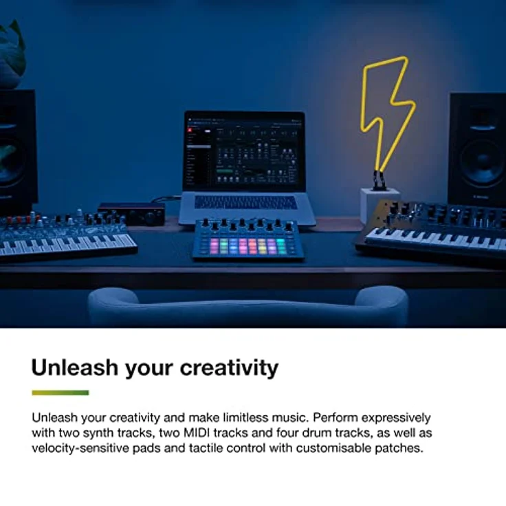 Novation Circuit Tracks: Groovebox-Sequenzer mit Synthesizer-, MIDI- und Drum-Spuren für die elektronische Musikproduktion. – Bild 2