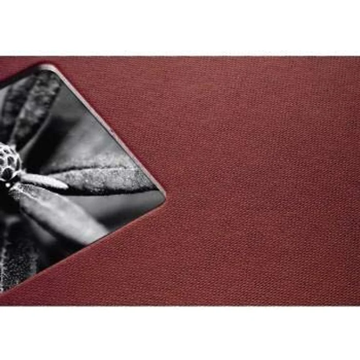 Hama Jumbo Fotoalbum, 36 x 32 cm, 50 schwarze Seiten, 25 Blatt, mit Ausschnitt für Bildeinschub, Fotobuch bordeaux – Bild 3