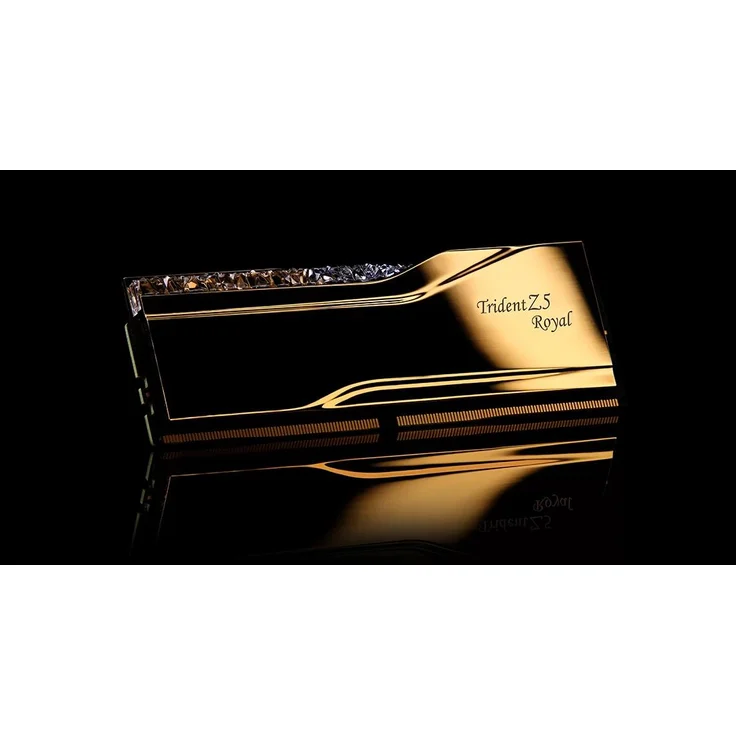 G.Skill D532GB 7200-34 TZ5 ROYAL G. K2 gd GSK, 32GB (2 x 16GB) DDR5-RAM, 7200 MHz, DIMM, Gold