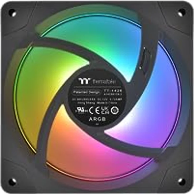 Thermaltake SWAFAN EX14 ARGB PC Cooling Fan  TT Premium Edition 3 Fan  Pack – Bild 4