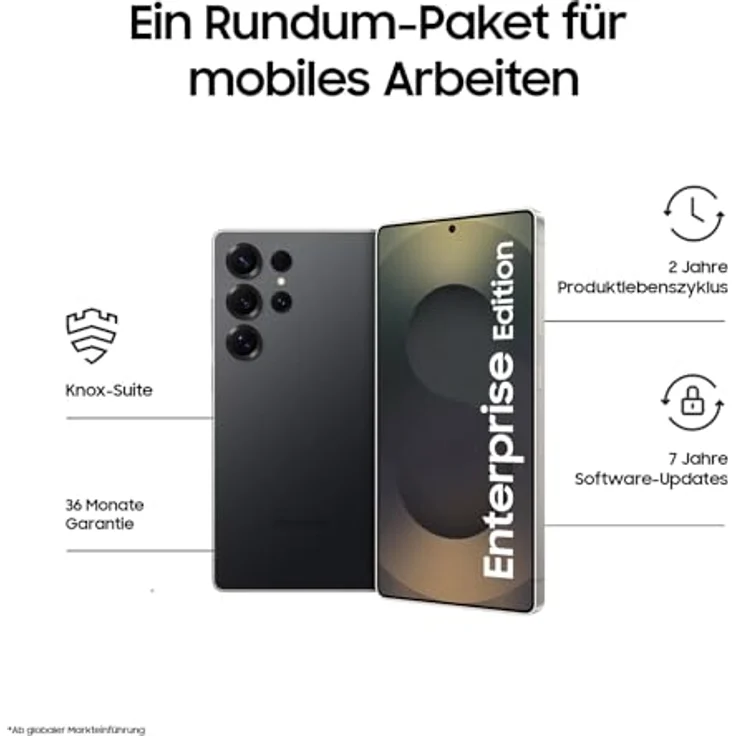 Samsung Galaxy S25 Ultra Enterprise Edition, Android-Handy ohne Vertrag, 12 GB RAM, 256 GB Speicher, Silver Shadow – Bild 2