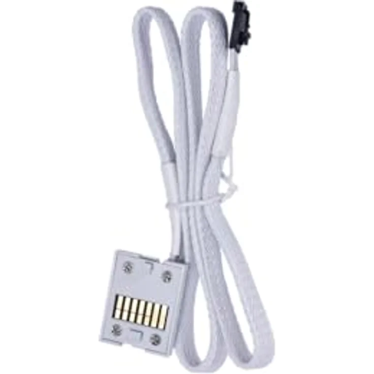 Lian Li UNI FAN TL LCD Series Lüfter, Dreierpack, Inklusive Controller, Standard Blade, Daisy-Chaining, Fluid Dynamic Bearing, 120mm, Weiß – Bild 5