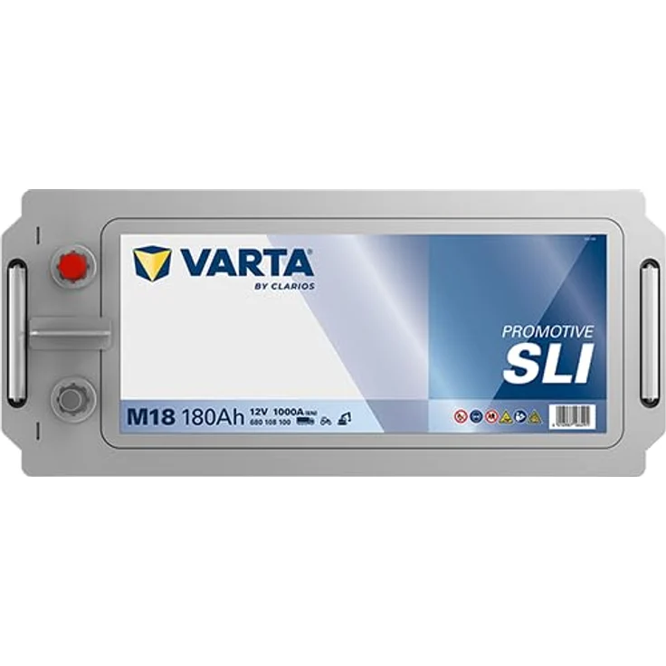 Varta M18 PROmotive Silver, 12V 180Ah Autobatterie mit 1000A Kälteprüfstrom, wartungsfrei und vibrationsresistent – Bild 4