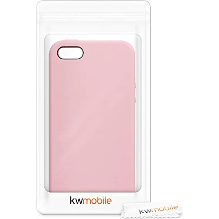 kwmobile Handyhülle, Hülle für Apple iPhone SE (1.Gen 2016) - 5 - 5S - TPU Silikon Handy Schutzhülle Cover Case – Bild 7