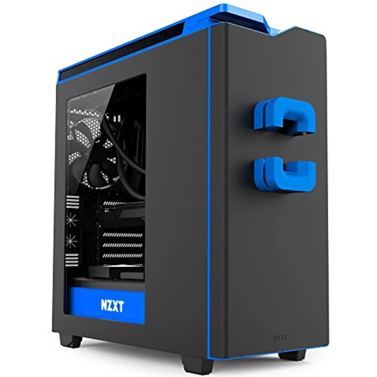 NZXT Puck - Kabelmanagement und Headset-Halterung - Kompakte Baugröße - Silikonmaterial - Kraftvoller Magnet für Montage am Gehäuse - Blau - Preisvergleich – Bild 5