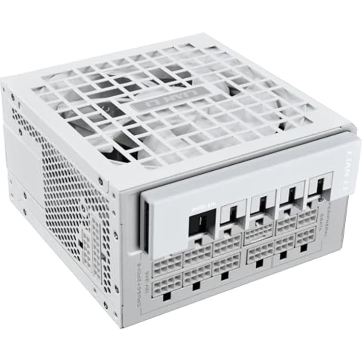 Lian Li RS Series 80 PLUS Gold Netzteil, modular - 1.200 Watt, ATX 3.1, mit RS Hub, weiß – Bild 2
