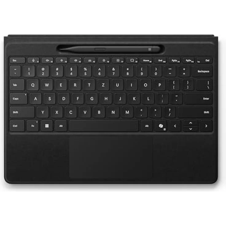 Microsoft Surface Pro Flex Keyboard mit Slim Pen schwarz - Surface Slim Pen 2 Bundle - DE, mit bis zu 41 Stunden ununterbrochenem Tippen und integriertem haptischen Motor – Bild 2