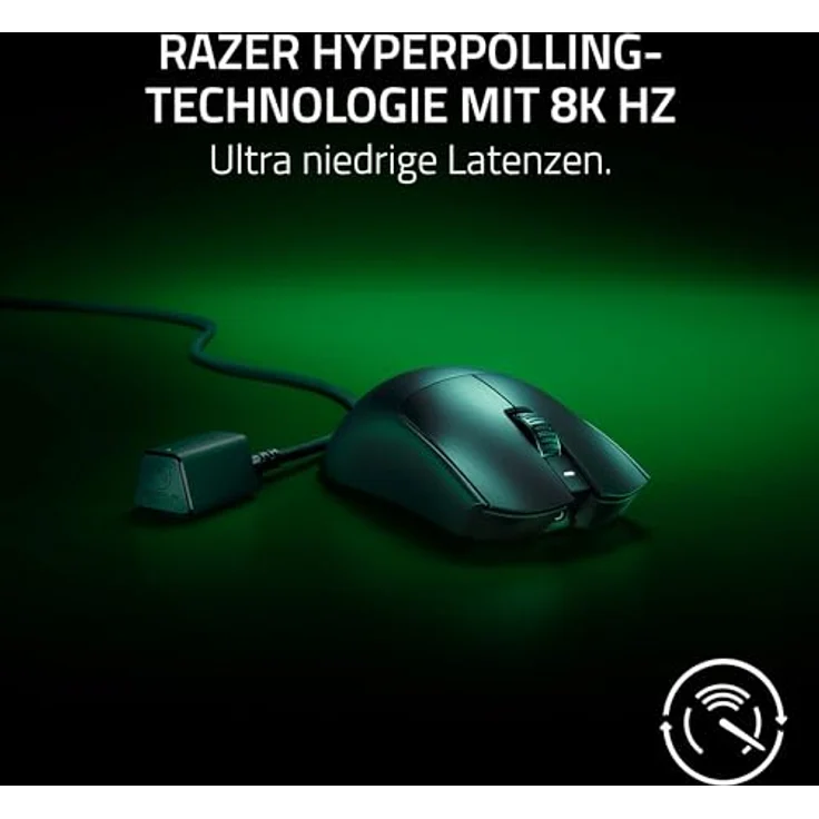 Razer Viper V3 Pro - Ultraleichte kabellose Esports Gaming-Maus (8k Hz HyperPolling, 54g leichtes Design, Focus Pro Sensor 35K DPI, HyperSpeed Wireless, 95 Stunden Akkulaufzeit) Schwarz – Bild 4