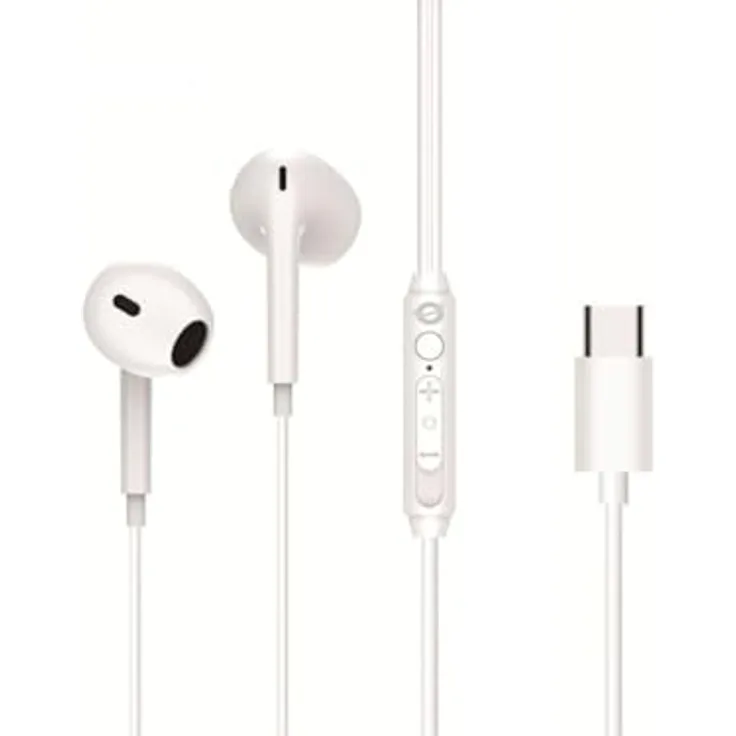 Conceptronic Headset mit Ohrhörer, USB-C Anschluss, integriertes Mikrofon, ergonomisches Design