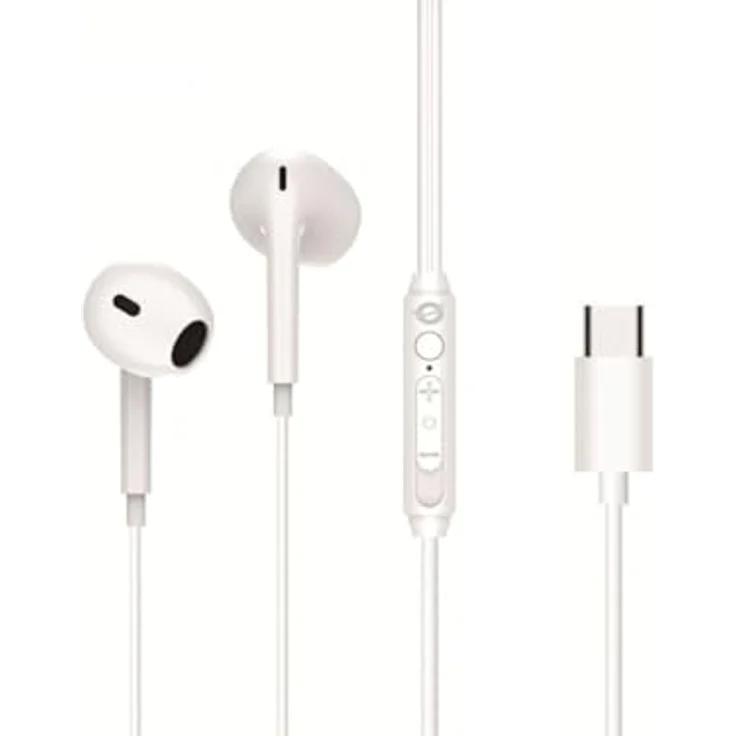 Conceptronic Headset mit Ohrhörer, USB-C Anschluss, integriertes Mikrofon, ergonomisches Design – Bild 1