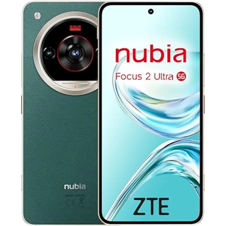 Nubia Focus 2 Ultra, 5G Smartphone mit 512 GB Speicher, 6.8 Zoll Dreifach Kamera, Forest Green – Bild 1