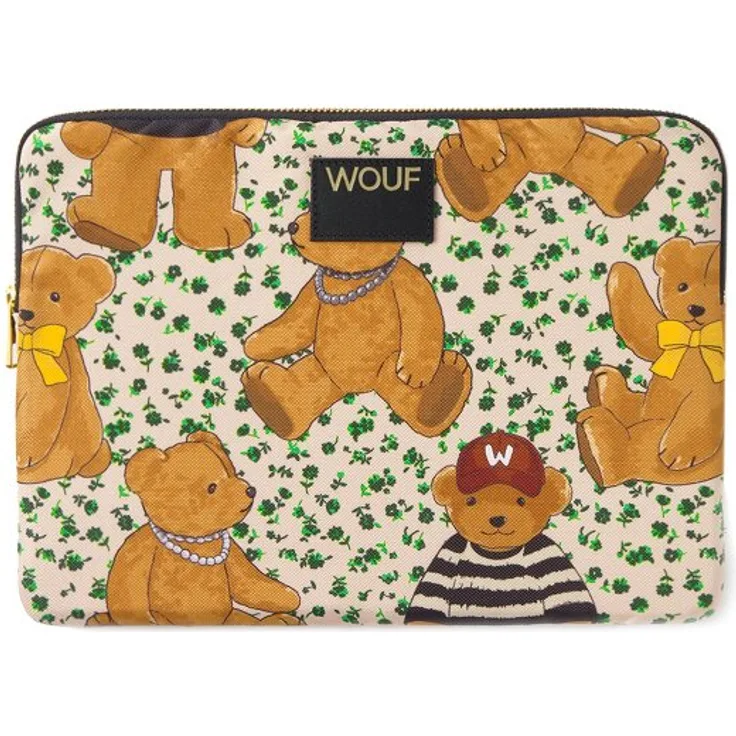 Wouf Daily Tablethülle 29 cm, beige, 100% Polyester, optimale Schutzlösung für Tablets
