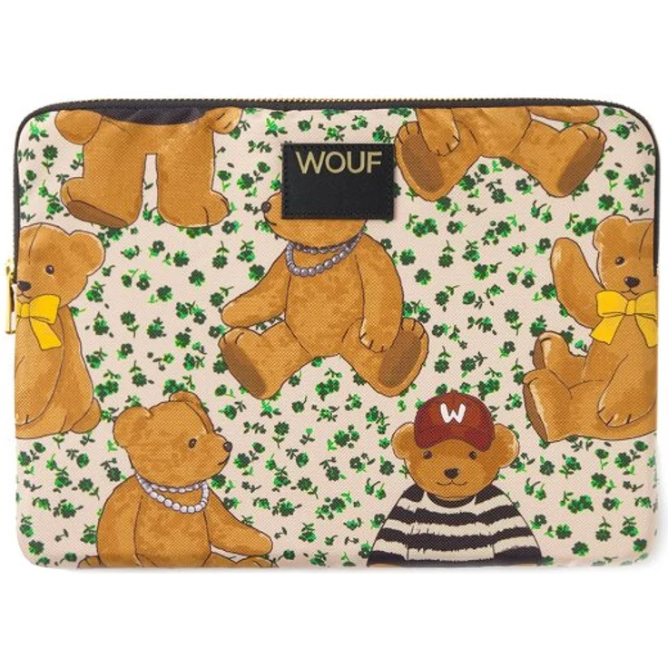 Wouf Daily Tablethülle 29 cm, beige, 100% Polyester, optimale Schutzlösung für Tablets