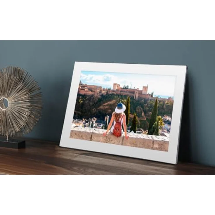 Rollei Smart Frame WiFi 101 Mirror – 10,1 Zoll Touch - WiFi - Bilderrahmen mit Frameo-App für schnelles und einfaches teilen von Fotos oder Videos | IPS-Panel, viele Funktionen, microSD-Slot (Mirror) – Bild 2