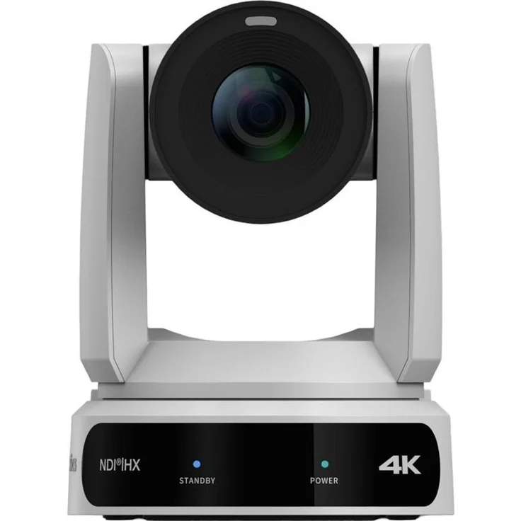 PTZOptics Move 4K 30X, Netzwerkkamera mit 8,42 MP, 30x optischem Zoom, Auto-Tracking, Weiss