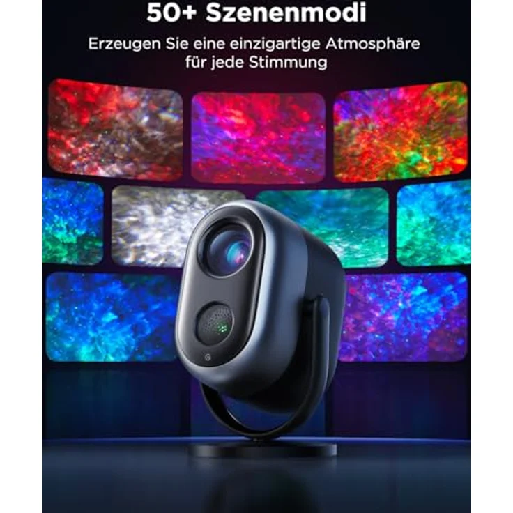 Govee Nebel Sternenhimmel Projektor LED, RGBW mit 7-Zonen DIY, 50+ Szenenmodi, Matter & Alexa kompatibel, Smart Timer & 18 weiße Geräuschoptionen für Kinderzimmer & Schlafzimmer – Bild 4