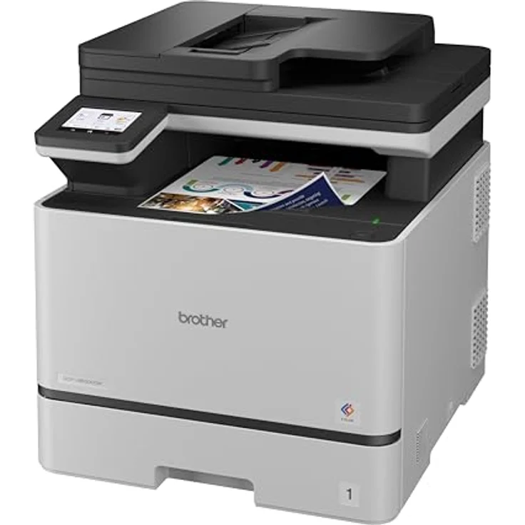 Brother DCP-L8630CDW, Professionelles 3-in-1 Farblaser-Multifunktionsgerät mit 31 S./Min. Druckgeschwindigkeit, Dualband-WLAN und 250 Blatt Papierfach – Bild 3