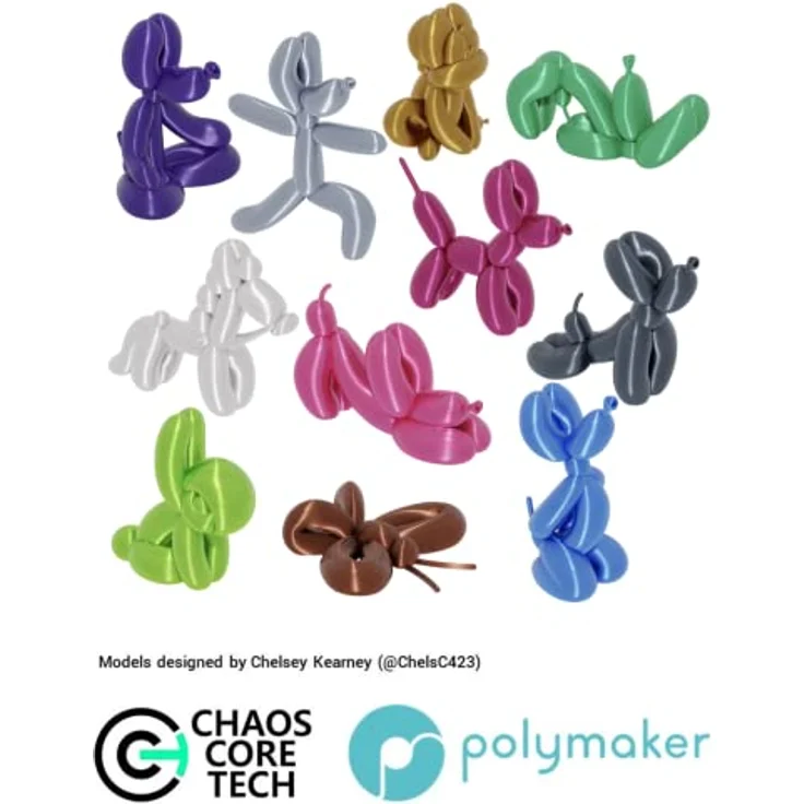 Polymaker PolyLite PLA 1.75mm, 1kg 3D-Druckmaterial in Silk Chrome, hochgradig zuverlässig und einfach zu drucken – Bild 4