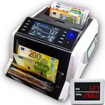 BEITZ BS-9001 Münzzähler & Sortierer für Euro, automatische Geldzählmaschine für Kleingeld, zählt und sortiert nach Münzwert