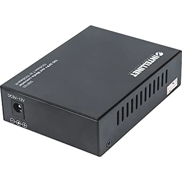 Intellinet Medienkonverter, Transceiver, Schwarz - 10 GigE, 5 GigE, 2.5 GigE, RJ-45 / SFP+ bis zu 100 m – Bild 5