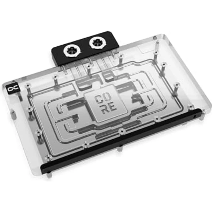 Alphacool Wasserkühlung Core GeForce RTX 5090 Gamerock + Phantom, Kühler mit Aluminium-Backplate und verchromtem Kupfer – Bild 2