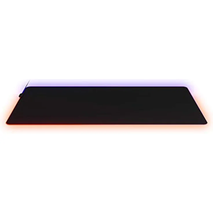 SteelSeries QcK 3XL Prism RGB - Gaming-Oberfläche - Optimiert für Kapillarproben - 2 Zonen RGB-Beleuchtung – Schwarz - (1220mm x 590mm x 3mm) – Bild 2
