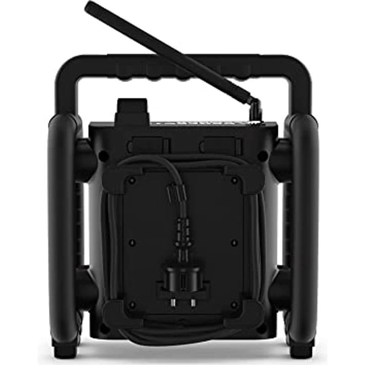 PerfectPro Baustellenradio NETBOX, WiFi internetradio, DAB+ und UKW-Empfang, Bluetooth, AUX und USB-Eingang, Inklusive Ladegerät, IP64, NBX2 – Bild 4