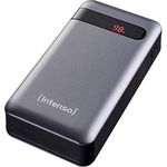 Intenso Powerbank PD 20000 - externer Akku mit Power Delivery & Quick Charge 3.0 (20000mAh, geeignet für Smartphone, Tablet, MP3 Player, Digitalkamera), Anthrazit