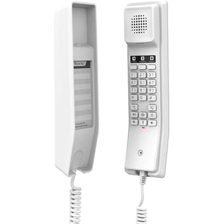 Grandstream GHP610, IP-Telefon in Weiß, Kabelgebundenes Mobilteil, 2 Zeilen, Gigabit Ethernet, 10/100 Mbit/s