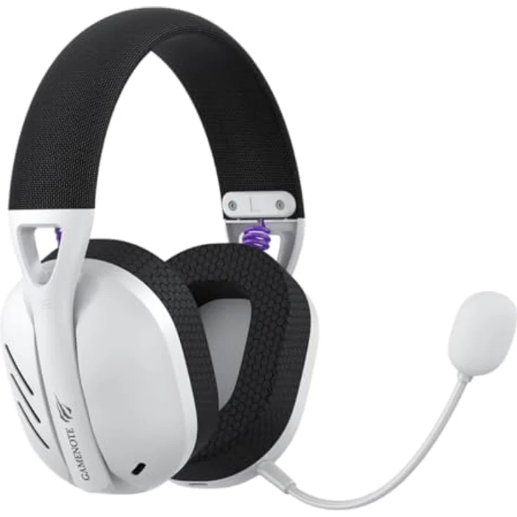 Havit Gaming-Kopfhörer Fuxi H3 2.4G (weiß) mit Dual-Mode-Design und 26 Stunden Akkulaufzeit – Bild 6