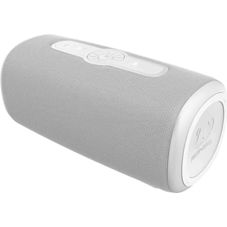 Fresh 'n Rebel Bold L3, Kabelloser Bluetooth Lautsprecher mit 40W RMS, IP67 Wasserdicht, 25h Spielzeit, Boller Bass, Double Fun Mode, Ice Grey