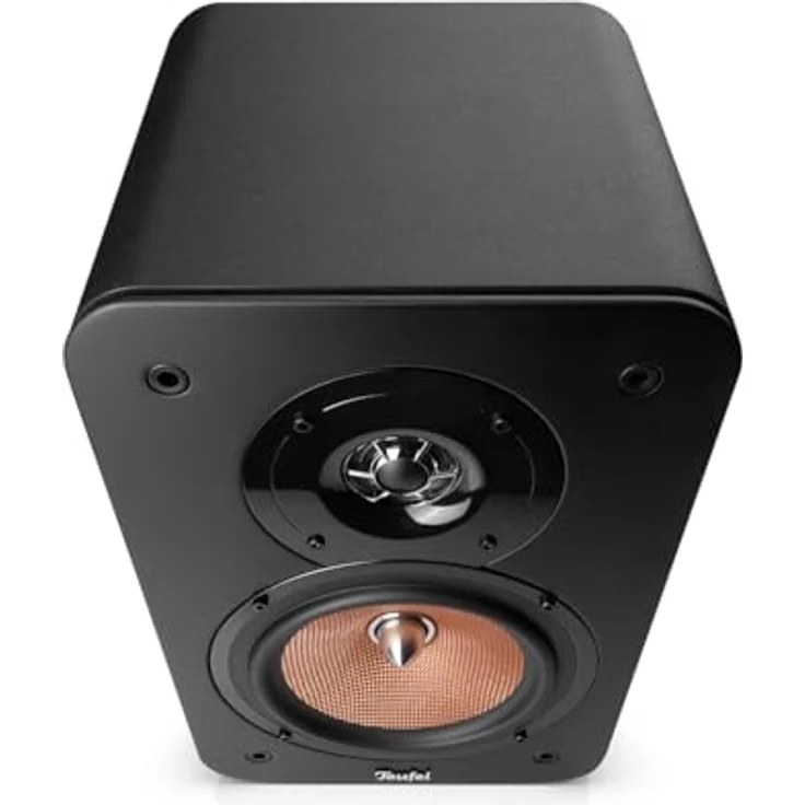 Teufel Ultima 20, HiFi Regallautsprecher mit 2-Wege-System, Bassreflex-Aufbau, präzisem Sound und Bass, kompakt (Schwarz) – Bild 3