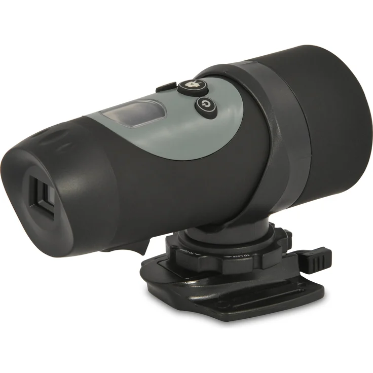 Trebs Adventure-Videokamera 99512, wasserdichte Action Cam mit 1280 x 720 Bildqualität, schwarz