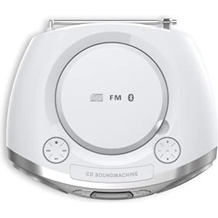 Philips Tragbare CD-Soundmaschine TAZ2000, DAB+/UKW-Radio, Bluetooth 6.0, Kassettenspieler, USB-Wiedergabe, Dynamische Bassverstärkung, Stereolautsprecher, Netz-/Batterieversorgung – Bild 4