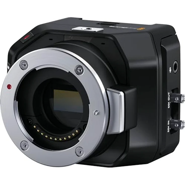 Blackmagic Design Micro Studio Camera 4K G2, Handheld Camcorder mit 4K Bildsensor und MFT-Objektivanschluss, schwarz – Bild 1