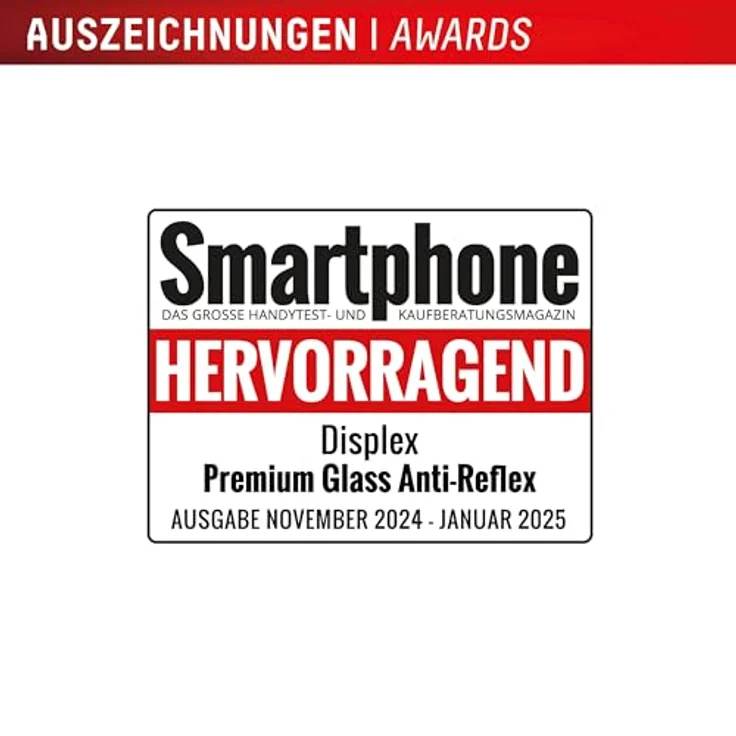 Displex Premium Schutzglas Full Cover (10H) für iPhone 17 Pro Max, mit Montagerahmen, kratzfest und schmutzabweisend – Bild 4