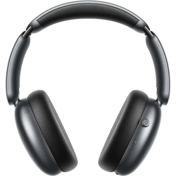 Joyroom J-Head Serie Jr-Jh1 Drahtlose Kopfhörer mit Anc Bluetooth - Schwarz, Hybrid ANC, 120 Stunden Wiedergabe, digitales Einstellrad – Bild 2