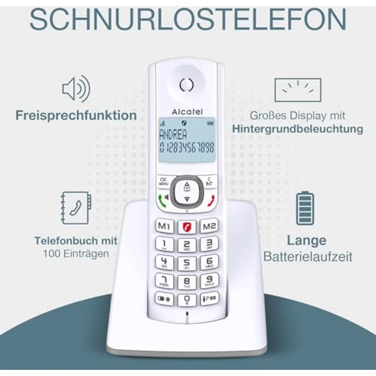Alcatel F530 Duo Candy-Bar – Bild 3