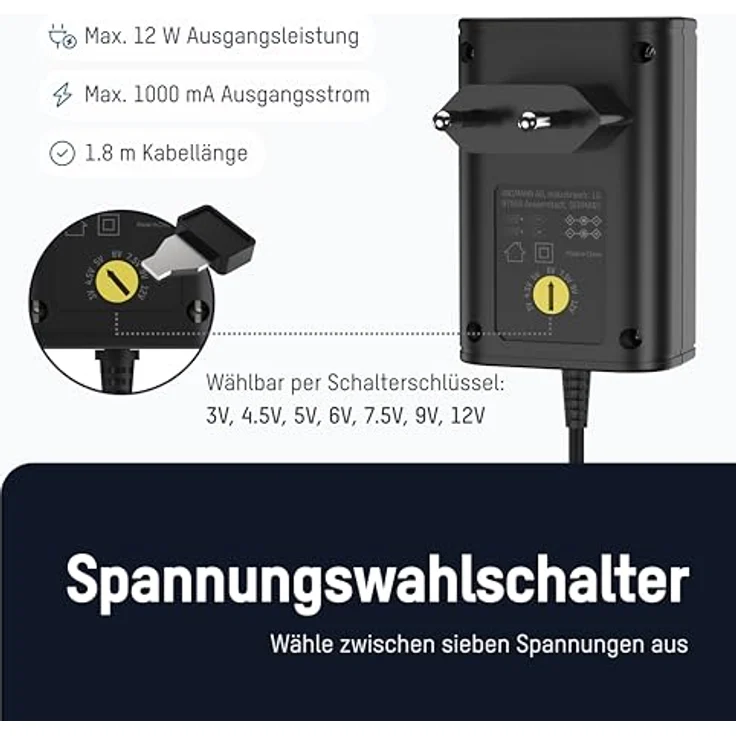 Ansmann APS 1000 Universal Netzteil (ErP Level VI) – Bild 3